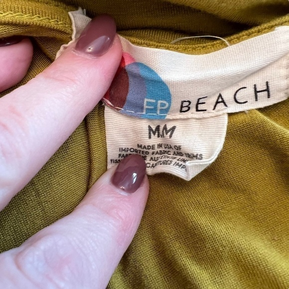 FP Beach x Free People - Miami Long Sleeve Mini Sz M - Picture 7 of 9